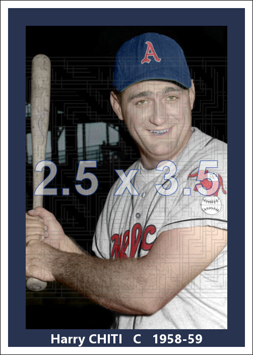 Harry Chiti - 1958-59 Kansas City Athletics - choose a size & style