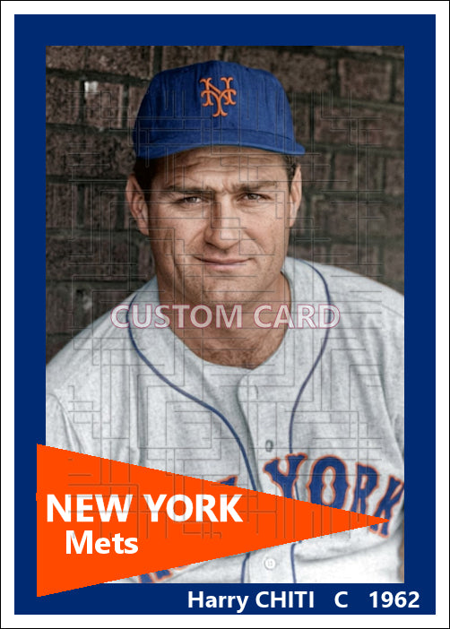 Harry Chiti - 1962 New York Mets - choose a size & style