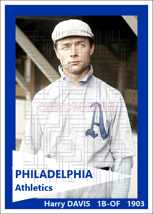 Harry Davis - 1903 Philadelphia Athletics - choose a size & style