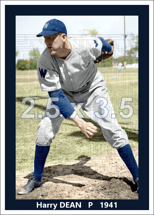 Harry Dean - 1941 Washington Senators - choose a size & style