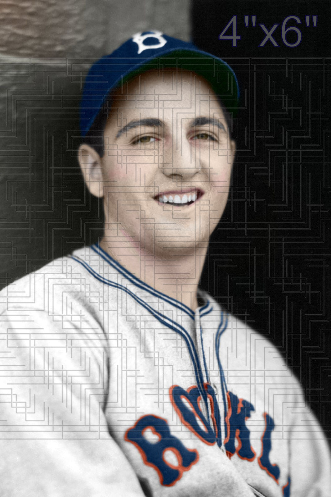 Harry Eisenstat - 1935-36 Brooklyn Dodgers - choose a size & style