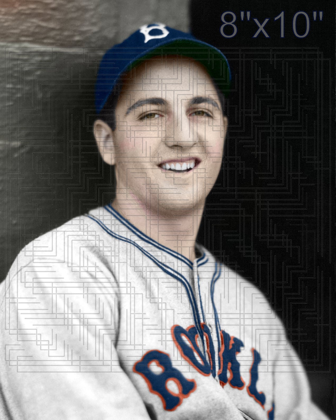 Harry Eisenstat - 1935-36 Brooklyn Dodgers - choose a size & style