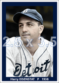 Harry Eisenstat - 1938 Detroit Tigers - choose a size & style