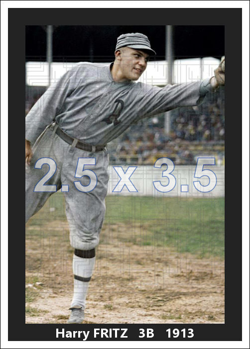 Harry Fritz - 1913 Philadelphia Athletics - choose a size & style