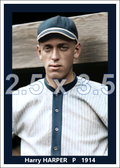 Harry Harper - 1914 Washington Senators - choose a size & style