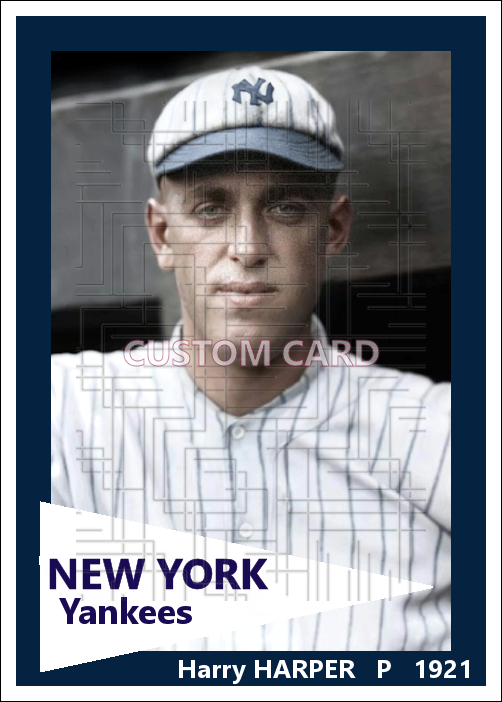 Harry Harper - 1921 New York Yankees - choose a size & style
