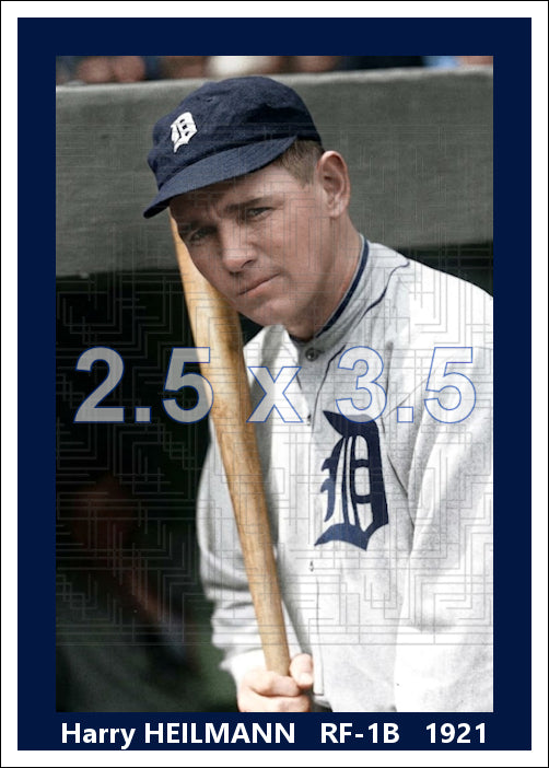 Harry Heilmann - 1921 Detroit Tigers - choose a size & style