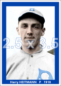 Harry Heitmann - 1918 Brooklyn Robins - choose a size & style