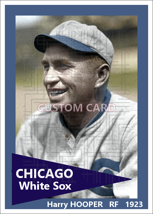 Harry Hooper - 1923 Chicago White Sox - choose a size & style