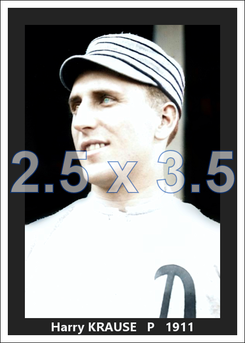 Harry Krause - 1911 Philadelphia Athletics - choose a size & style