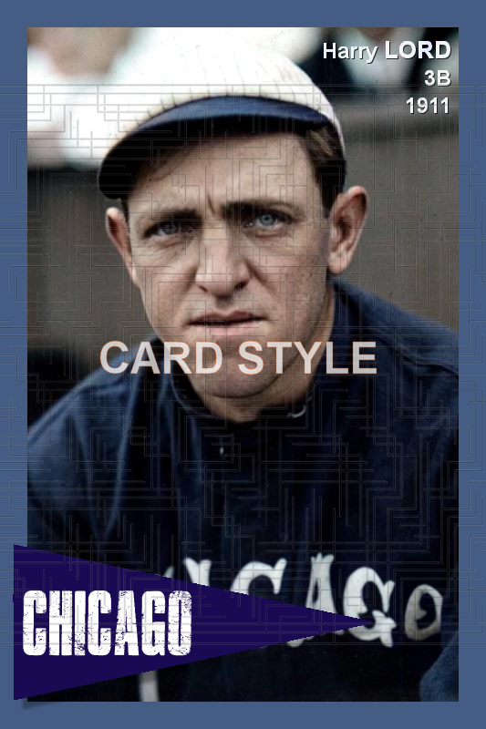Harry Lord - 1911 Chicago White Sox - choose a size & style