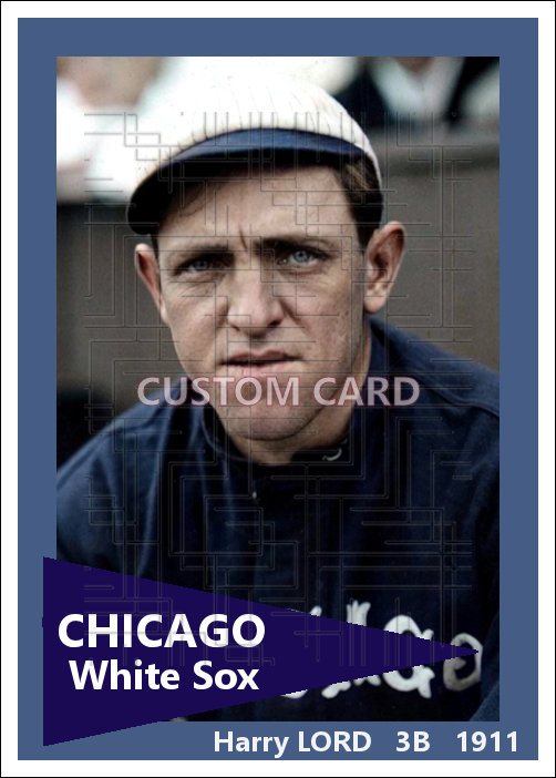 Harry Lord - 1911 Chicago White Sox - choose a size & style