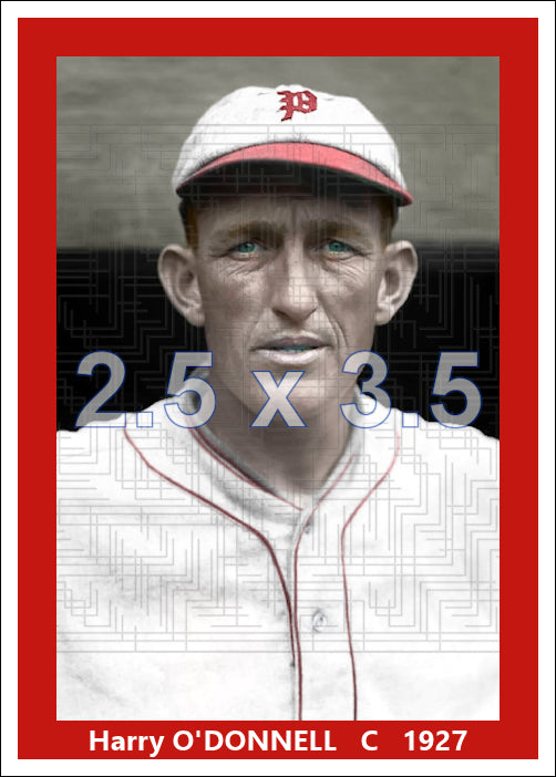 Harry O'Donnell - 1927 Philadelphia Phillies - choose a size & style