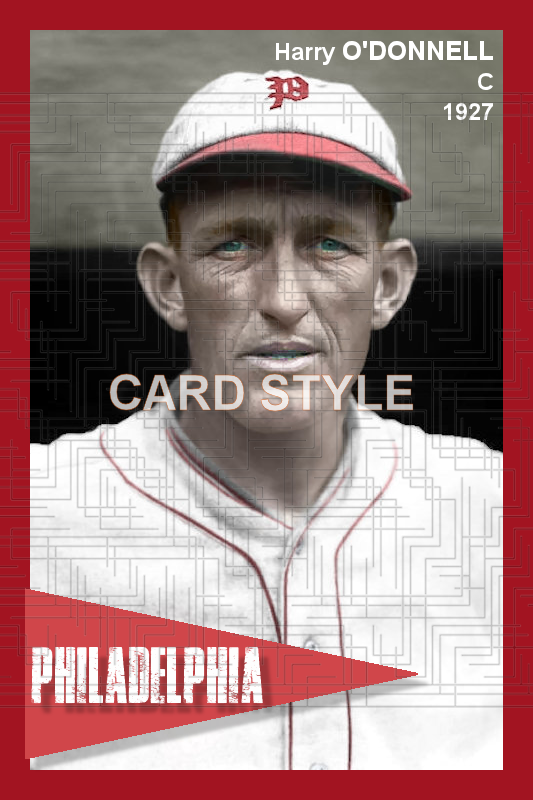 Harry O'Donnell - 1927 Philadelphia Phillies - choose a size & style
