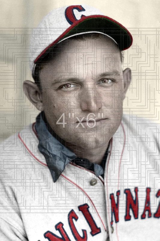 Harry Rice - 1933 Cincinnati Reds - choose a size & style