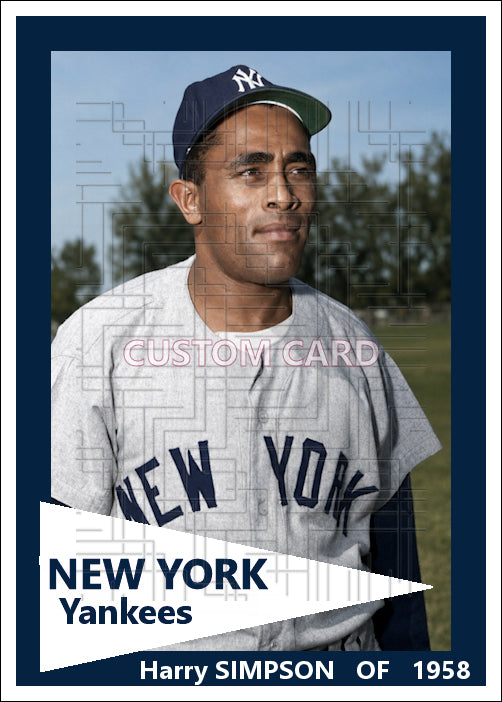 Harry Simpson - 1958 New York Yankees - choose a size & style