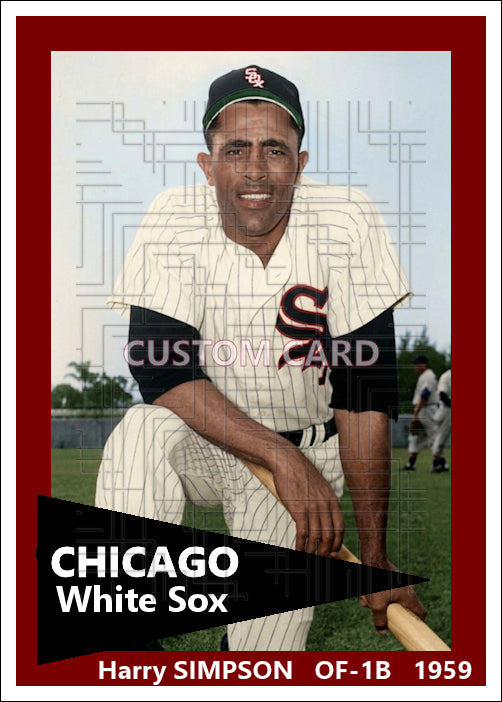 Harry Simpson - 1959 Chicago White Sox - choose a size & style