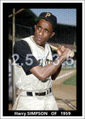 Harry Simpson - 1959 Pittsburgh Pirates - choose a size & style