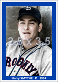 Harry Smythe - 1934 Brooklyn Dodgers - choose a size & style