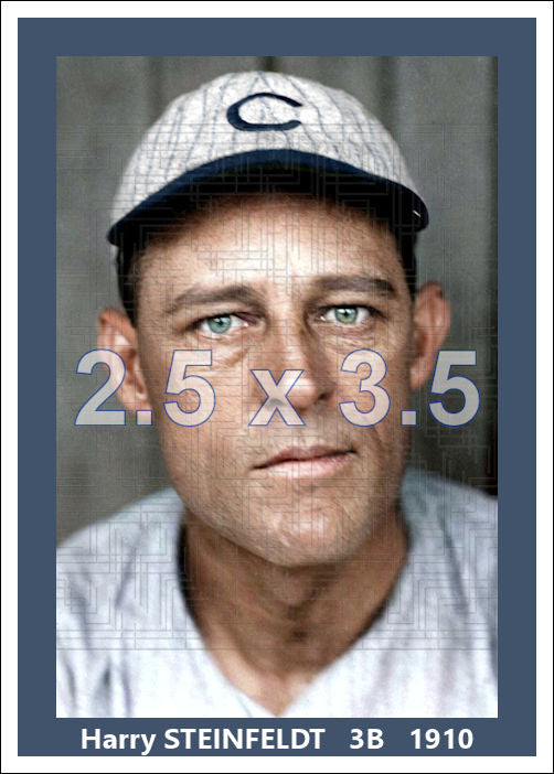 Harry Steinfeldt - 1910 Chicago Cubs - choose a size & style
