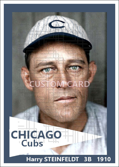 Harry Steinfeldt - 1910 Chicago Cubs - choose a size & style
