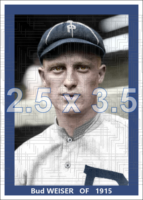 Bud Weiser - 1915 Philadelphia Phillies - choose a size & style