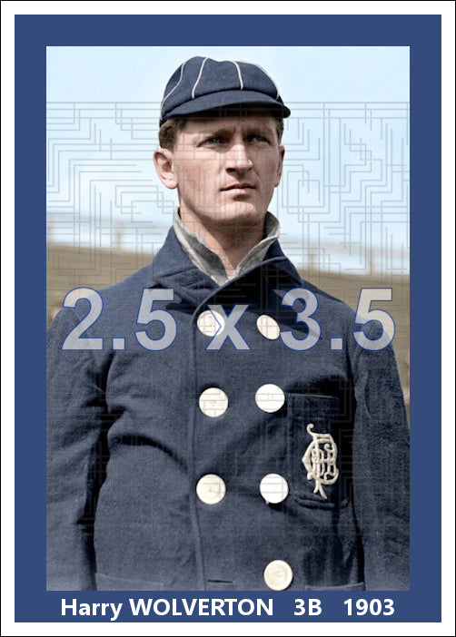 Harry Wolverton - 1903 Philadelphia Phillies - choose a size & style