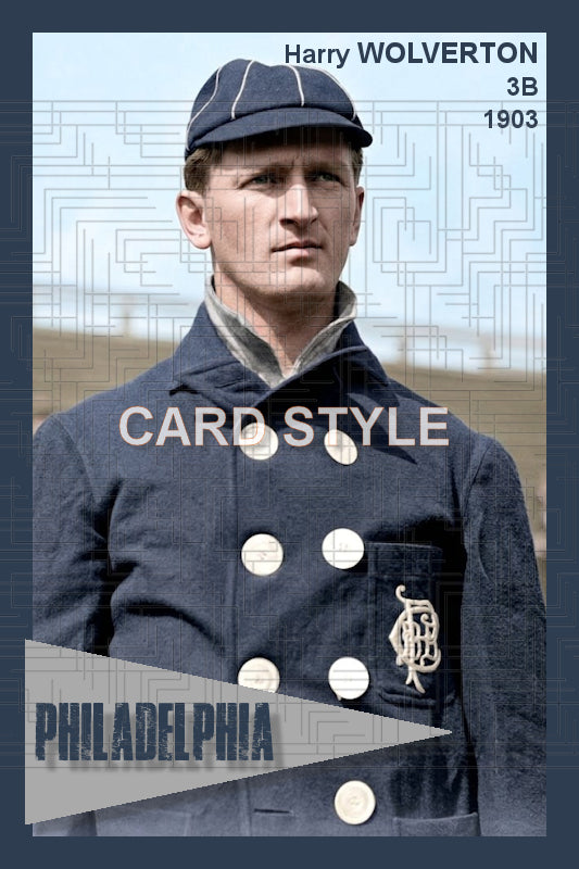 Harry Wolverton - 1903 Philadelphia Phillies - choose a size & style