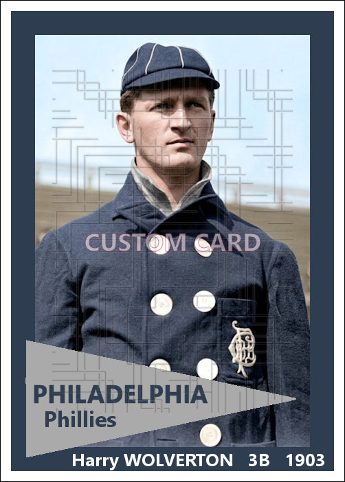 Harry Wolverton - 1903 Philadelphia Phillies - choose a size & style
