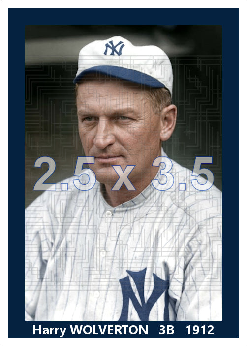 Harry Wolverton - 1912 New York Highlanders - choose a size & style