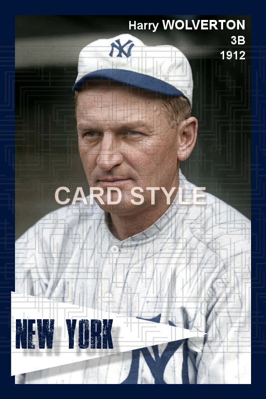 Harry Wolverton - 1912 New York Highlanders - choose a size & style
