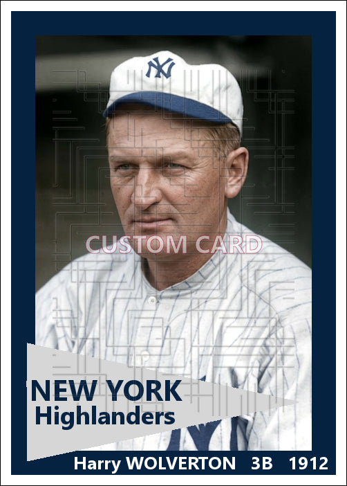 Harry Wolverton - 1912 New York Highlanders - choose a size & style