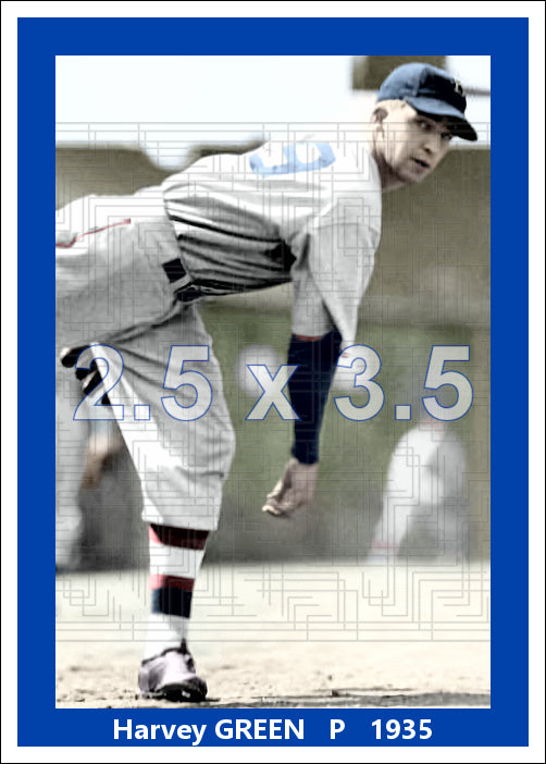 Harvey Green - 1935 Brooklyn Dodgers - choose a size & style