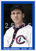 Harvey Hendrick - 1933 Chicago Cubs - choose a size & style
