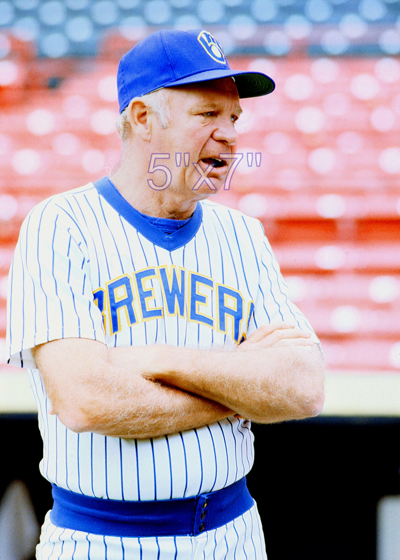 Harvey Kuenn - 1982 Milwaukee Brewers - choose a size & style