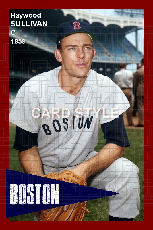 Haywood Sullivan - 1959 Boston Red Sox - choose a size & style