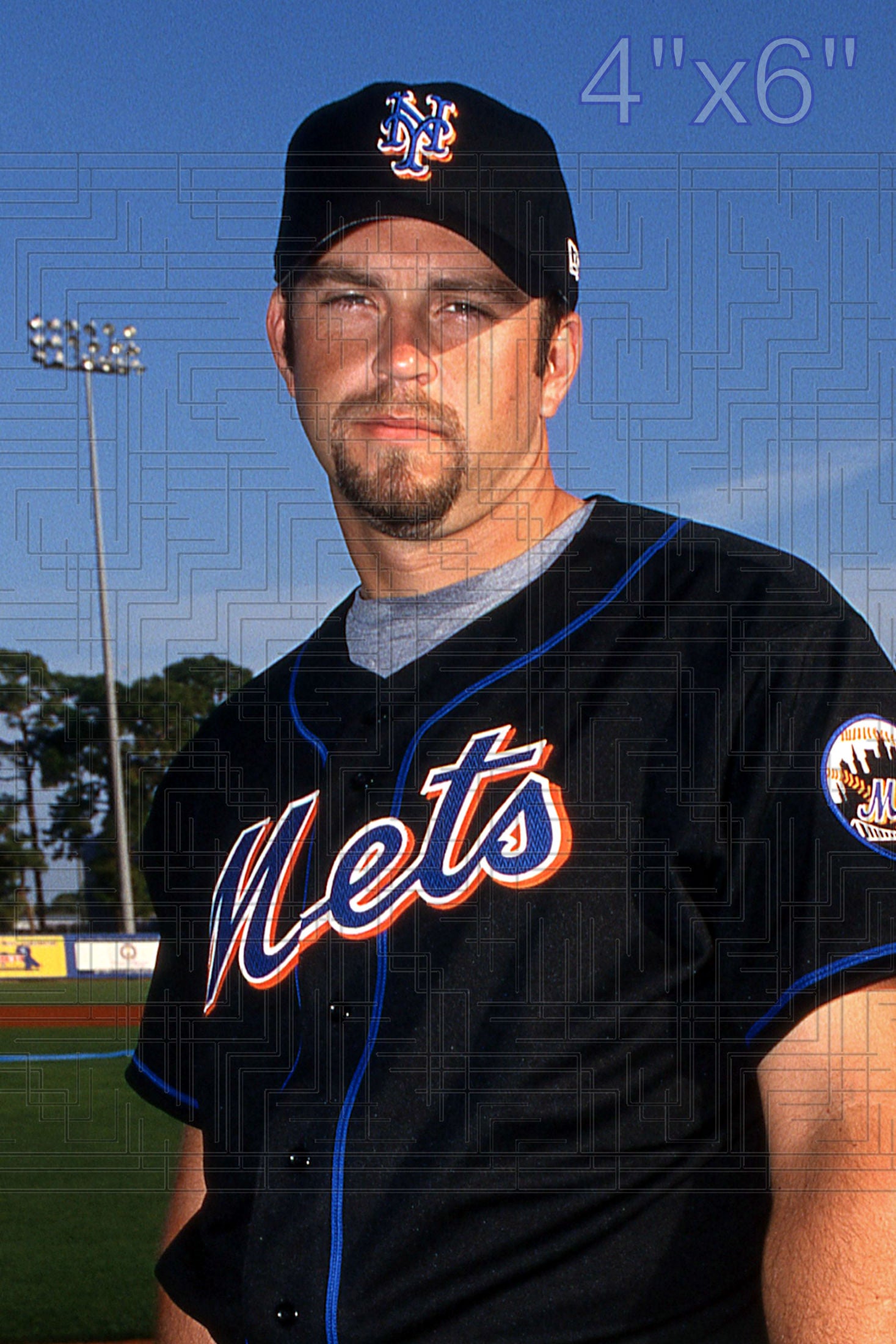 Heath Bell - 2003 New York Mets - choose a size & style
