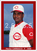 Hector Carrasco - 1994 Cincinnati Reds - choose a size & style