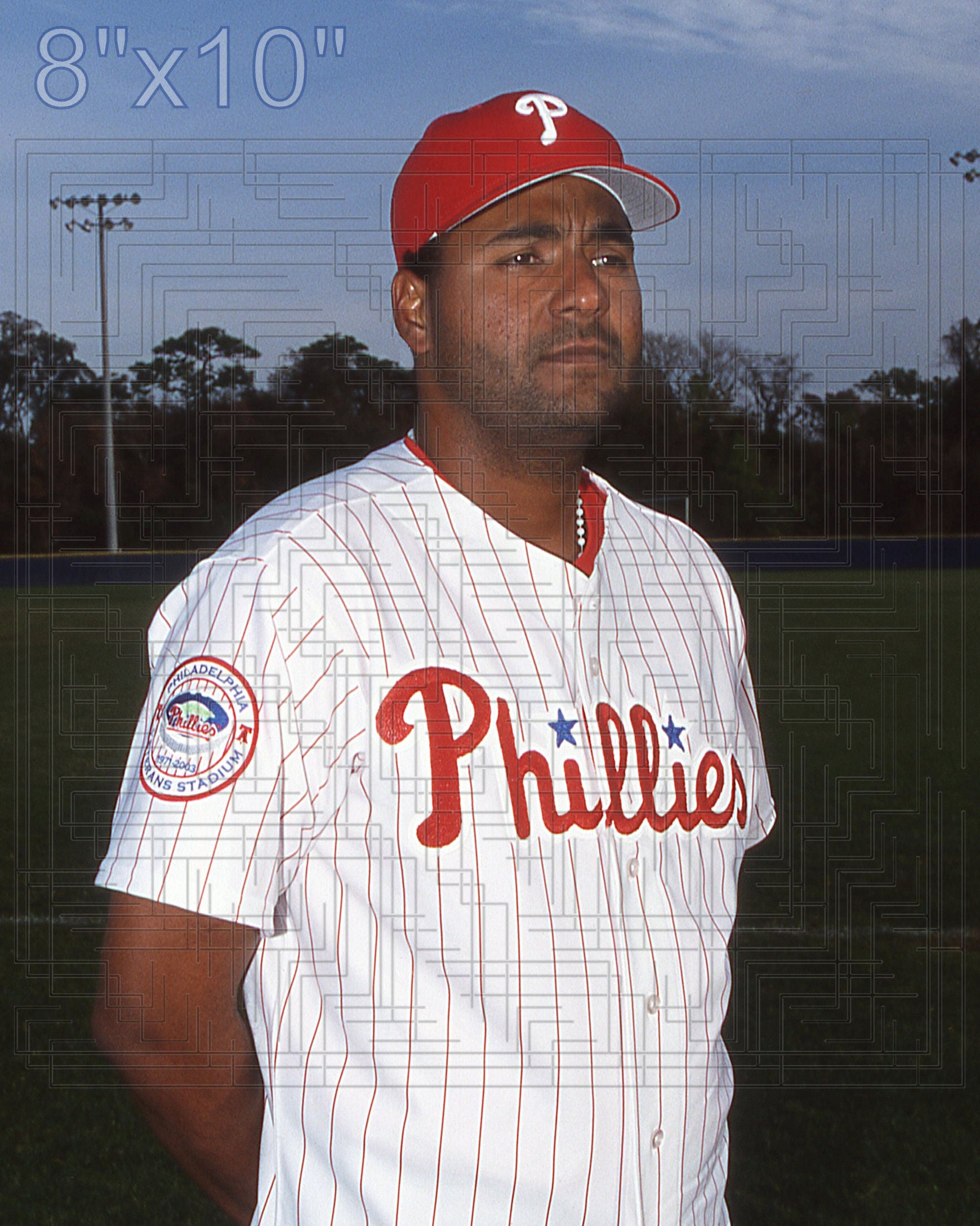 Hector Mercado - 2003 Philadelphia Phillies - choose a size & style