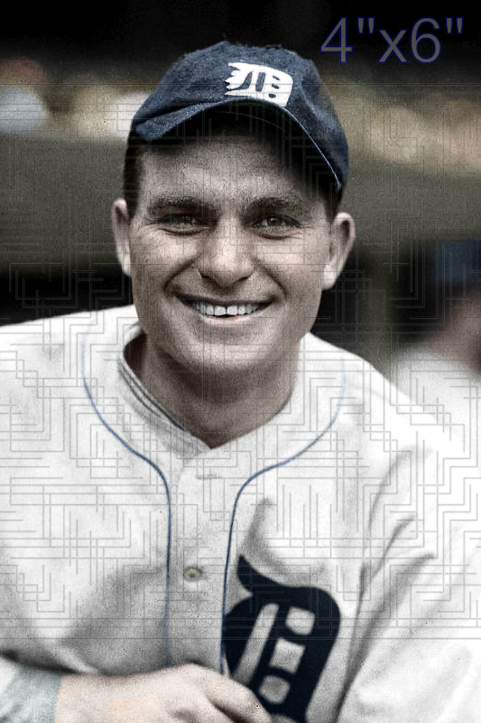 Heinie Manush - 1926 Detroit Tigers - choose a size & style