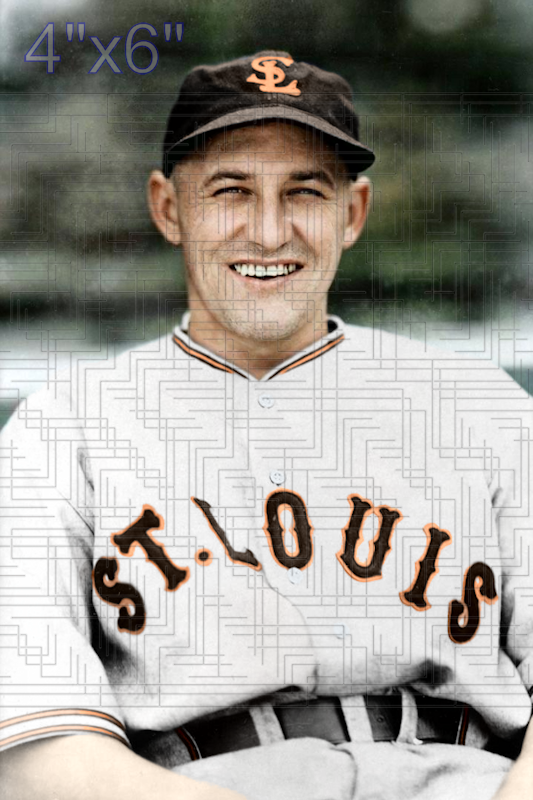 Heinie Mueller - 1935 St. Louis Browns - choose a size & style