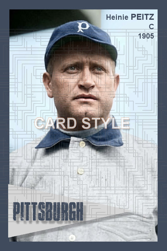 Heinie Peitz - 1905 Pittsburgh Pirates - choose a size & style