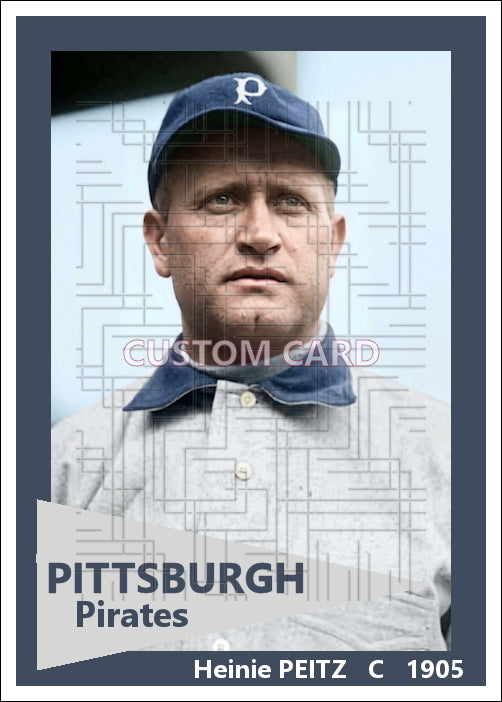 Heinie Peitz - 1905 Pittsburgh Pirates - choose a size & style