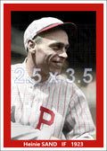 Heinie Sand - 1923 Philadelphia Phillies - choose a size & style