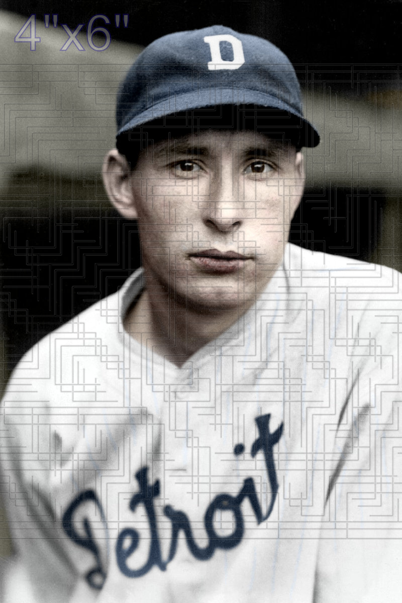 Heinie Schuble - 1933 Detroit Tigers - choose a size & style