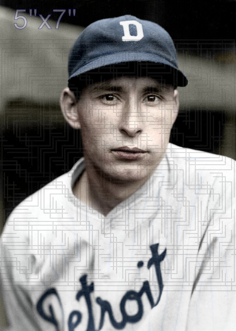 Heinie Schuble - 1933 Detroit Tigers - choose a size & style