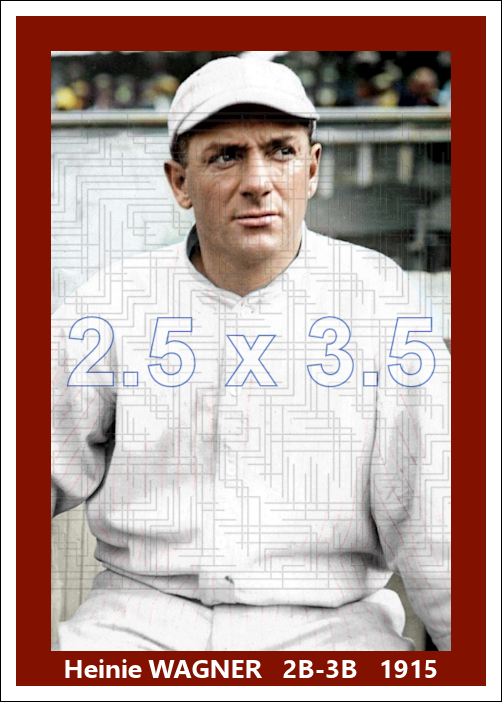 Heinie Wagner - 1915 Boston Red Sox - choose a size & style