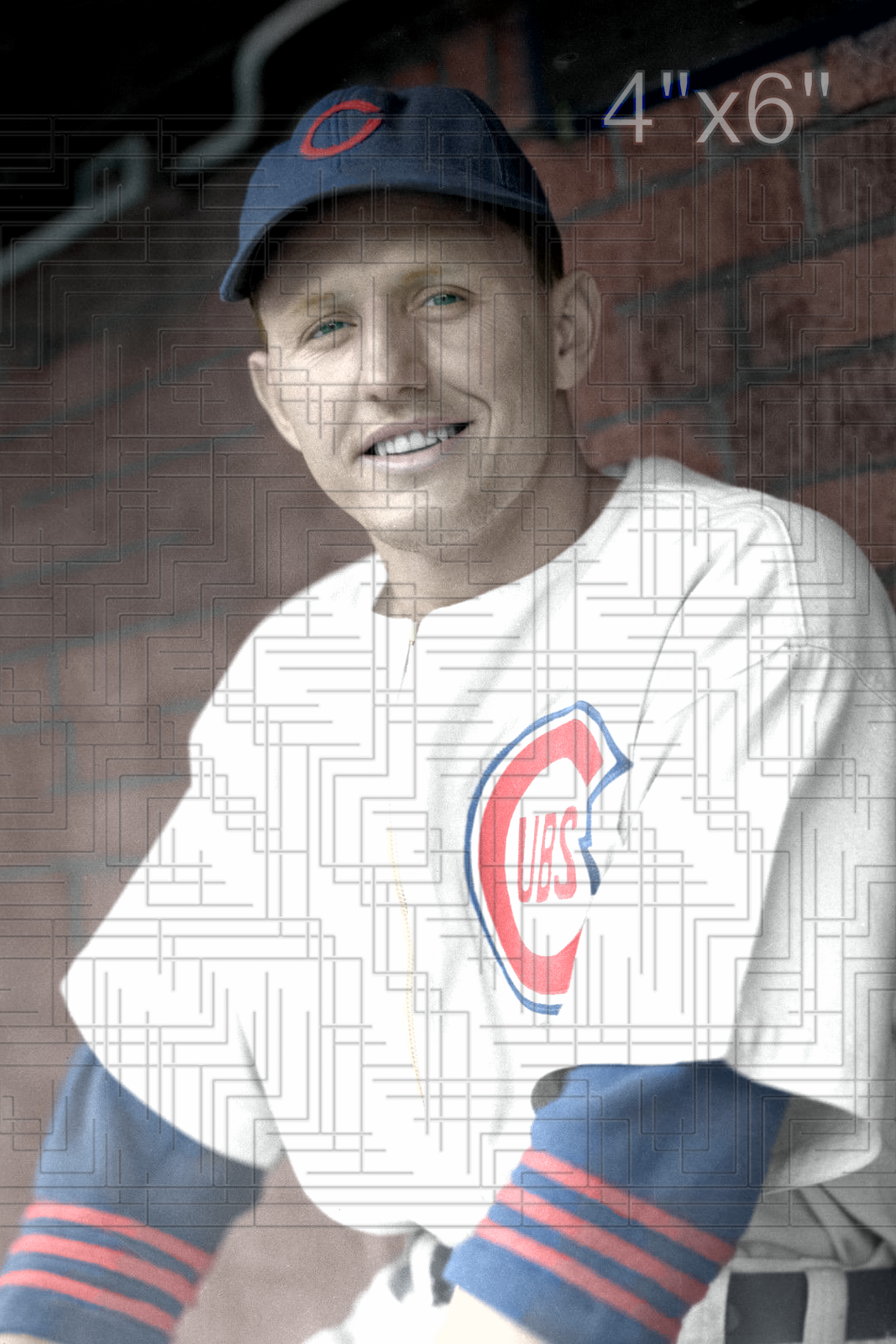 Heinz Becker - 1943 Chicago Cubs - choose a size & style