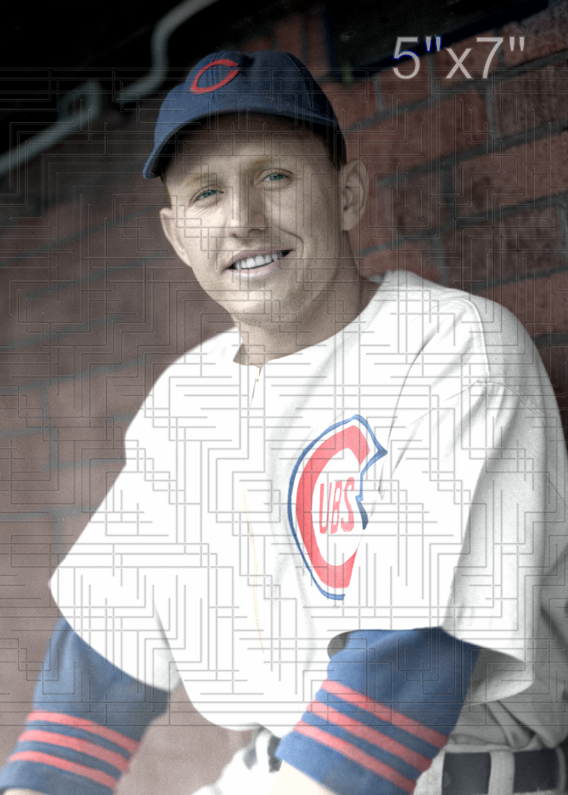 Heinz Becker - 1943 Chicago Cubs - choose a size & style