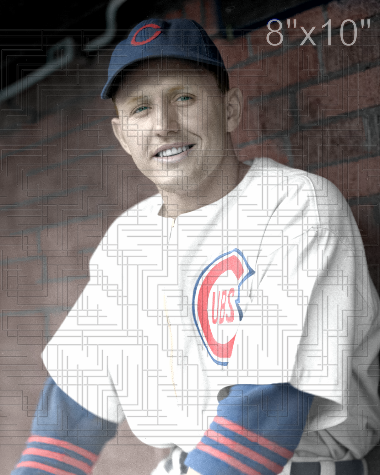 Heinz Becker - 1943 Chicago Cubs - choose a size & style